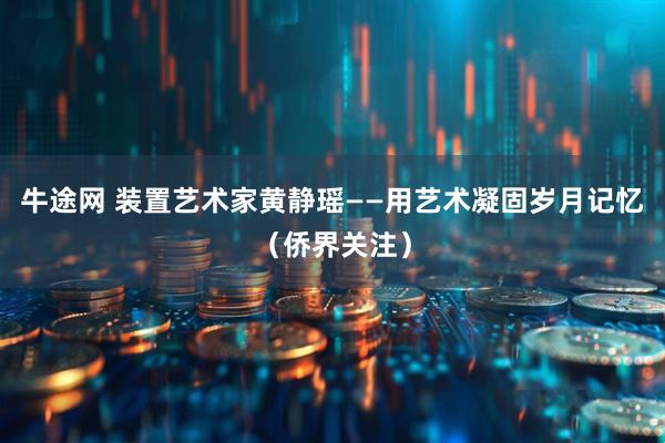 牛途网 装置艺术家黄静瑶——用艺术凝固岁月记忆（侨界关注）